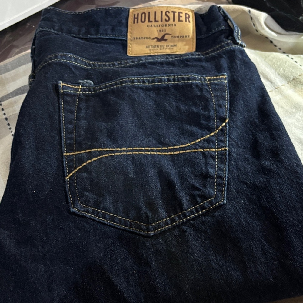Hollister Navy Denim Jeans